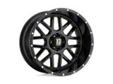 XD Grenade Gloss Black Wheel; 18x9; -12mm Offset (22-24 Jeep Grand Cherokee WL)