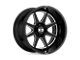 XD Pike Gloss Black Milled Wheel; 20x9 (22-24 Jeep Grand Cherokee WL)