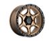 XD Portal Satin Bronze with Satin Black Lip Wheel; 18x8.5; 0mm Offset (05-10 Jeep Grand Cherokee WK)