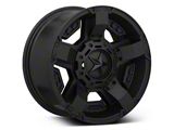 XD Rockstar II Matte Black Wheel; 17x8; 10mm Offset (93-98 Jeep Grand Cherokee ZJ)