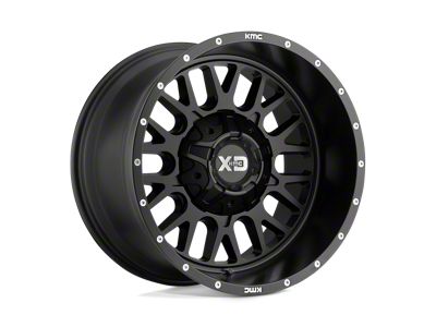 XD Snare Satin Black Wheel; 20x9; 0mm Offset (05-10 Jeep Grand Cherokee WK)