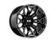 XD Boneyard Gloss Black Milled Wheel; 20x12; -44mm Offset (99-04 Jeep Grand Cherokee WJ)