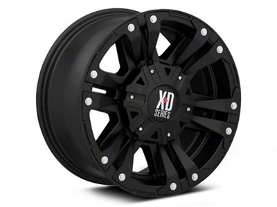 XD Monster II Satin Black Wheel; 18x9; 18mm Offset (99-04 Jeep Grand Cherokee WJ)