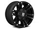 XD Monster II Satin Black Wheel; 18x9; 18mm Offset (99-04 Jeep Grand Cherokee WJ)