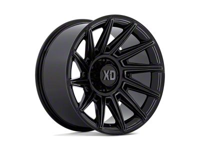 XD Specter Gloss Black with Gray Tint Wheel; 20x10; -18mm Offset (99-04 Jeep Grand Cherokee WJ)