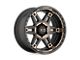 XD Spy II Satin Black Dark Tint Wheel; 20x10; -18mm Offset (05-10 Jeep Grand Cherokee WK)