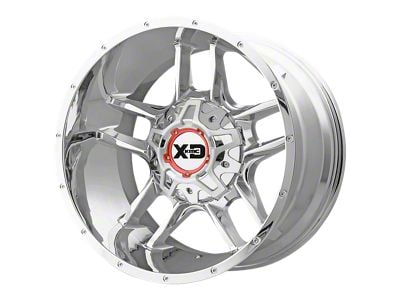 XD Clamp Chrome Wheel; 20x9; 18mm Offset (11-21 Jeep Grand Cherokee WK2)