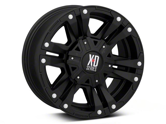 XD Monster II Satin Black Wheel; 18x9 (11-21 Jeep Grand Cherokee WK2)