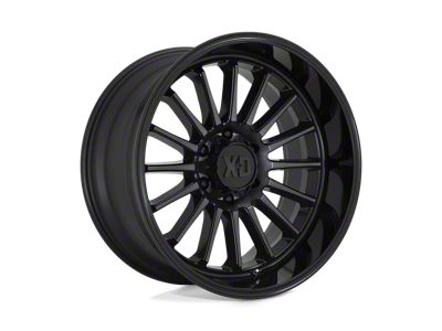 XD Whiplash Gloss Black with Gray Tint Wheel; 20x9; 0mm Offset (11-21 Jeep Grand Cherokee WK2)