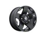 XD Rockstar Matte Black Wheel; 17x8; 10mm Offset (93-98 Jeep Grand Cherokee ZJ)