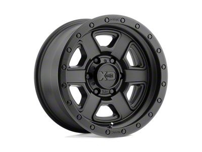 XD Fusion Off-Road Satin Black Wheel; 17x9; -12mm Offset (18-24 Jeep Wrangler JL)