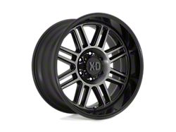 XD Cage Gloss Black with Gray Tint Wheel; 20x9; 18mm Offset (07-18 Jeep Wrangler JK)