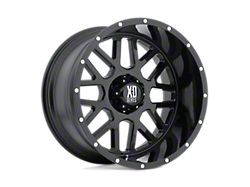 XD Grenade Satin Black Wheel; 18x9; 18mm Offset (07-18 Jeep Wrangler JK)