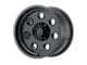XD Pulley Satin Black Wheel; 17x9 (07-18 Jeep Wrangler JK)