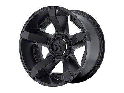 XD Rockstar II Matte Black Wheel; 17x9; -12mm Offset (07-18 Jeep Wrangler JK)