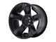 XD Rockstar II Matte Black Wheel; 17x9; -12mm Offset (07-18 Jeep Wrangler JK)