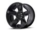 XD Rockstar II Matte Black Wheel; 20x9; -12mm Offset (07-18 Jeep Wrangler JK)