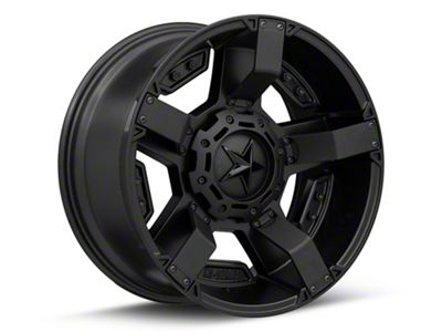 XD Rockstar II Matte Black Wheel; 20x10 (07-18 Jeep Wrangler JK)