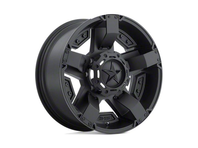 XD Rockstar II Matte Black Wheel; 17x9 (07-18 Jeep Wrangler JK)