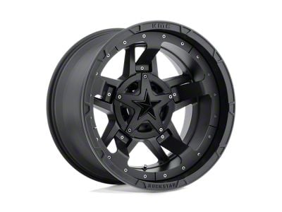 XD Rockstar III Matte Black Wheel; 18x9; 0mm Offset (07-18 Jeep Wrangler JK)