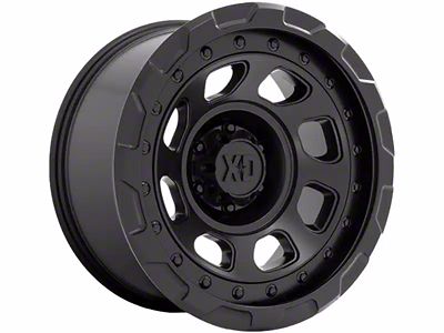 XD Storm Satin Black Wheel; 20x10; -18mm Offset (07-18 Jeep Wrangler JK)