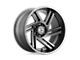 XD Swipe Satin Gray Milled Wheel; 17x9 (07-18 Jeep Wrangler JK)