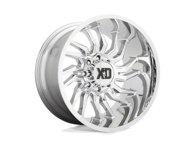 XD Tension Chrome Wheel; 20x10; -18mm Offset (07-18 Jeep Wrangler JK)