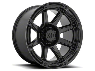 XD XD863 Satin Black Wheel; 20x9; 0mm Offset (07-18 Jeep Wrangler JK)