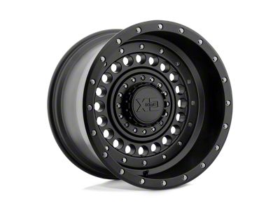 XD Panzer Satin Black Wheel; 20x12; -44mm Offset (18-24 Jeep Wrangler JL)