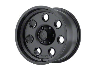 XD Pulley Satin Black Wheel; 15x7 (97-06 Jeep Wrangler TJ)