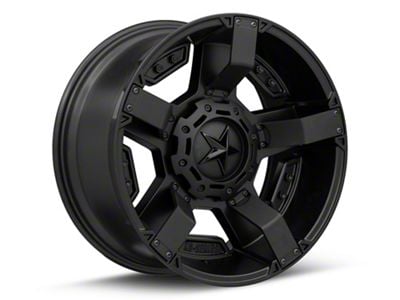 XD Rockstar II Matte Black Wheel; 20x12; -44mm Offset (18-24 Jeep Wrangler JL)