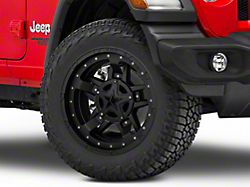 XD Rockstar III Matte Black Wheel; 20x10; -24mm Offset (18-25 Jeep Wrangler JL)