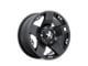 XD Rockstar Matte Black Wheel; 17x9 (97-06 Jeep Wrangler TJ)