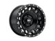 XD Holeshot Satin Black Wheel; 17x9 (97-06 Jeep Wrangler TJ)