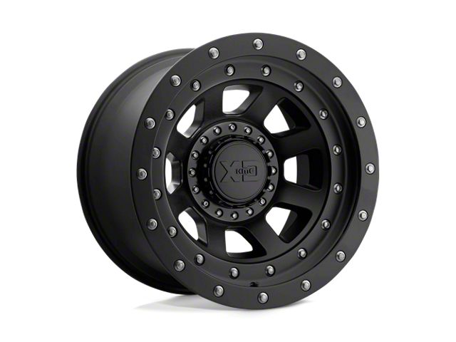 XD FMJ Satin Black Wheel; 16x8 (87-95 Jeep Wrangler YJ)