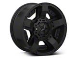 XD Rockstar II Matte Black Wheel; 17x8; 10mm Offset (87-95 Jeep Wrangler YJ)