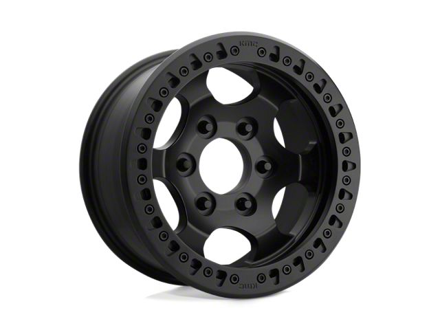 XD RG Race Beadlock Satin Black Wheel; 17x8.5 (20-24 Jeep Gladiator JT)