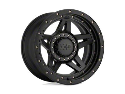 XD Brute Satin Black 6-Lug Wheel; 20x12; -44mm Offset (16-23 Tacoma)