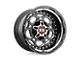 XD Demodog Gloss Black Milled 6-Lug Wheel; 20x9; 0mm Offset (2024 Tacoma)