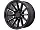 XD Luxe Gloss Black Machined with Gray Tint 6-Lug Wheel; 17x9; 18mm Offset (16-23 Tacoma)