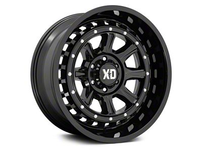 XD Outlander Gloss Black 6-Lug Wheel; 22x10; -18mm Offset (16-23 Tacoma)