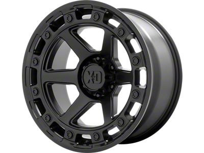 XD Raid Satin Black 6-Lug Wheel; 20x10; -18mm Offset (16-23 Tacoma)