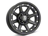 XD Addict Matte Black 6-Lug Wheel; 18x9; 18mm Offset (17-24 Titan)