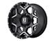 XD Crux Gloss Black Milled 6-Lug Wheel; 20x9; 18mm Offset (17-24 Titan)