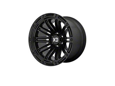 XD Double Deuce Satin Black with Dark Tint 6-Lug Wheel; 20x10; -18mm Offset (17-24 Titan)