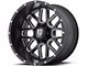 XD Grenade Satin Black Milled 6-Lug Wheel; 18x9; 18mm Offset (17-24 Titan)