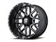 XD Grenade Satin Black Milled 6-Lug Wheel; 20x12; -44mm Offset (17-24 Titan)