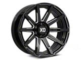 XD Outbreak Gloss Black Milled 6-Lug Wheel; 22x10; -18mm Offset (17-24 Titan)