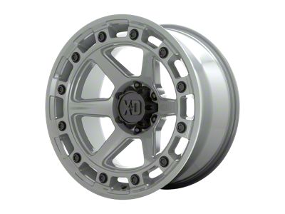 XD Raid Cement 6-Lug Wheel; 20x10; -18mm Offset (17-24 Titan)