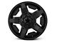 XD Rockstar II Satin Black 6-Lug Wheel; 20x9; 18mm Offset (17-24 Titan)